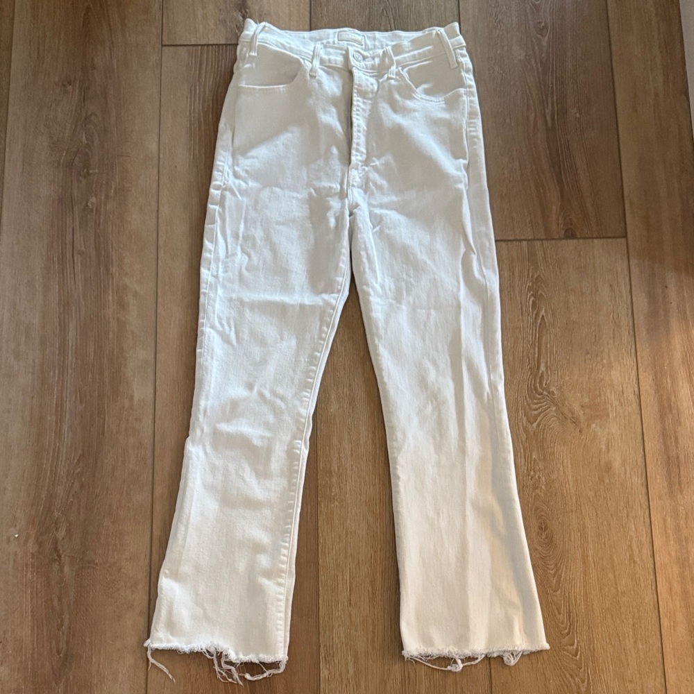 MOTHER The Hustler Ankle Fray Women's Jeans - Fairest of them All